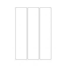 40394 - Label Size 50mm x 230mm - 3 label(s) per sheet 40394 - Label Size 50mm x 230mm - 3 label(s) per sheet
