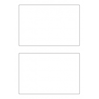 40397 - Label Size 183mm x 122.5mm - 2 label(s) per sheet 40397 - Label Size 183mm x 122.5mm - 2 label(s) per sheet