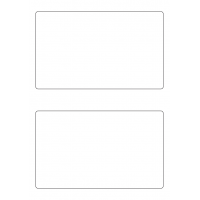 40399 - Label Size 190mm x 115mm - 2 label(s) per sheet 40399 - Label Size 190mm x 115mm - 2 label(s) per sheet