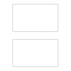 40399 - Label Size 190mm x 115mm - 2 label(s) per sheet 40399 - Label Size 190mm x 115mm - 2 label(s) per sheet