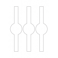 40400 - Label Size 60mm x 230mm - 3 label(s) per sheet 40400 - Label Size 60mm x 230mm - 3 label(s) per sheet
