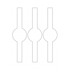 40400 - Label Size 60mm x 230mm - 3 label(s) per sheet 40400 - Label Size 60mm x 230mm - 3 label(s) per sheet