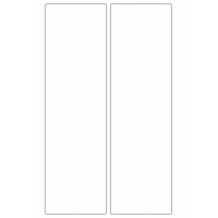40402 - Label Size 84mm x 287mm - 2 label(s) per sheet 40402 - Label Size 84mm x 287mm - 2 label(s) per sheet
