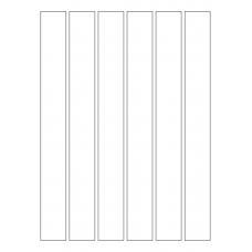 40406 - Label Size 30mm x 270mm - 6 label(s) per sheet 40406 - Label Size 30mm x 270mm - 6 label(s) per sheet