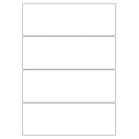40410 - Label Size 200mm x 69mm - 4 label(s) per sheet 40410 - Label Size 200mm x 69mm - 4 label(s) per sheet