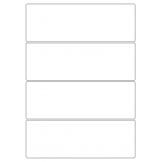 40410 - Label Size 200mm x 69mm - 4 label(s) per sheet 40410 - Label Size 200mm x 69mm - 4 label(s) per sheet