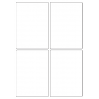 40417 - Label Size 97mm x 140mm - 4 label(s) per sheet 40417 - Label Size 97mm x 140mm - 4 label(s) per sheet