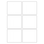 40418 - Label Size 97mm x 89mm - 6 label(s) per sheet