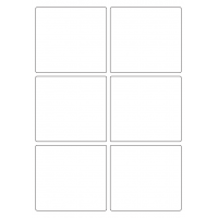 40418 - Label Size 97mm x 89mm - 6 label(s) per sheet 40418 - Label Size 97mm x 89mm - 6 label(s) per sheet