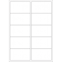 40419 - Label Size 97mm x 56.5mm - 10 label(s) per sheet 40419 - Label Size 97mm x 56.5mm - 10 label(s) per sheet