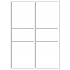 40419 - Label Size 97mm x 56.5mm - 10 label(s) per sheet 40419 - Label Size 97mm x 56.5mm - 10 label(s) per sheet