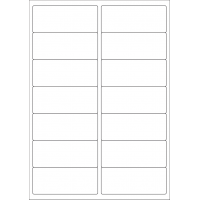 40421 - Label Size 97mm x 40mm - 14 label(s) per sheet 40421 - Label Size 97mm x 40mm - 14 label(s) per sheet