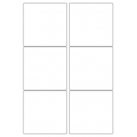 40425 - Label Size 95mm x 93mm - 6 label(s) per sheet 40425 - Label Size 95mm x 93mm - 6 label(s) per sheet
