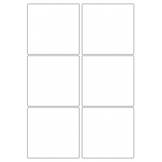 40425 - Label Size 95mm x 93mm - 6 label(s) per sheet 40425 - Label Size 95mm x 93mm - 6 label(s) per sheet