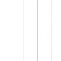 40427 - Label Size 70mm x 295.2mm - 3 label(s) per sheet 40427 - Label Size 70mm x 295.2mm - 3 label(s) per sheet