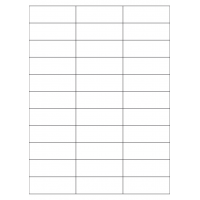 40432 - Label Size 70mm x 25.4mm - 33 label(s) per sheet 40432 - Label Size 70mm x 25.4mm - 33 label(s) per sheet