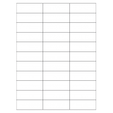 40432 - Label Size 70mm x 25.4mm - 33 label(s) per sheet 40432 - Label Size 70mm x 25.4mm - 33 label(s) per sheet