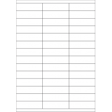 40433 - Label Size 70mm x 20mm - 42 label(s) per sheet 40433 - Label Size 70mm x 20mm - 42 label(s) per sheet
