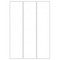 40436 - Label Size 64mm x 284mm - 3 label(s) per sheet 40436 - Label Size 64mm x 284mm - 3 label(s) per sheet