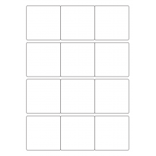 40439 - Label Size 65mm x 65mm - 12 label(s) per sheet 40439 - Label Size 65mm x 65mm - 12 label(s) per sheet