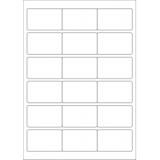 40440 - Label Size 65mm x 40mm - 18 label(s) per sheet 40440 - Label Size 65mm x 40mm - 18 label(s) per sheet