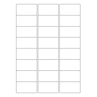 40443 - Label Size 63.5mm x 34mm - 24 label(s) per sheet 40443 - Label Size 63.5mm x 34mm - 24 label(s) per sheet