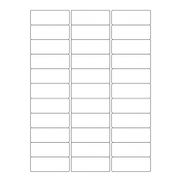 40444 - Label Size 63.5mm x 24mm - 33 label(s) per sheet 40444 - Label Size 63.5mm x 24mm - 33 label(s) per sheet