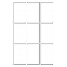 40446 - Label Size 55mm x 90mm - 9 label(s) per sheet 40446 - Label Size 55mm x 90mm - 9 label(s) per sheet