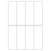 40447 - Label Size 50mm x 138mm - 8 label(s) per sheet 40447 - Label Size 50mm x 138mm - 8 label(s) per sheet