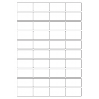 40449 - Label Size 48.5mm x 25.4mm - 40 label(s) per sheet 40449 - Label Size 48.5mm x 25.4mm - 40 label(s) per sheet