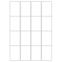 40451 - Label Size 48mm x 71mm - 16 label(s) per sheet 40451 - Label Size 48mm x 71mm - 16 label(s) per sheet
