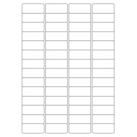 40453 - Label Size 48mm x 20mm - 56 label(s) per sheet 40453 - Label Size 48mm x 20mm - 56 label(s) per sheet