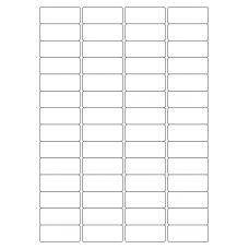 40453 - Label Size 48mm x 20mm - 56 label(s) per sheet 40453 - Label Size 48mm x 20mm - 56 label(s) per sheet