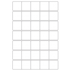 40455 - Label Size 38mm x 38mm - 35 label(s) per sheet 40455 - Label Size 38mm x 38mm - 35 label(s) per sheet