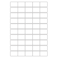 40456 - Label Size 38mm x 25.4mm - 50 label(s) per sheet 40456 - Label Size 38mm x 25.4mm - 50 label(s) per sheet