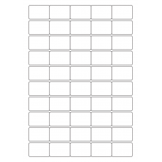 40456 - Label Size 38mm x 25.4mm - 50 label(s) per sheet 40456 - Label Size 38mm x 25.4mm - 50 label(s) per sheet