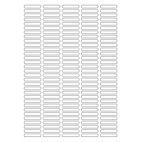 40458 - Label Size 35mm x 6mm - 155 label(s) per sheet 40458 - Label Size 35mm x 6mm - 155 label(s) per sheet