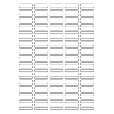 40458 - Label Size 35mm x 6mm - 155 label(s) per sheet 40458 - Label Size 35mm x 6mm - 155 label(s) per sheet
