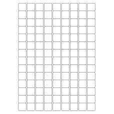 40461 - Label Size 20mm x 20mm - 126 label(s) per sheet 40461 - Label Size 20mm x 20mm - 126 label(s) per sheet