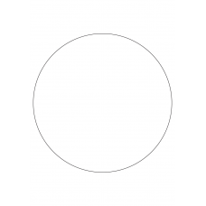 40474 - Label Size 200mm dia - 1 label(s) per sheet 