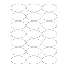 40477 - Label Size 65mm x 35mm - 21 label(s) per sheet 