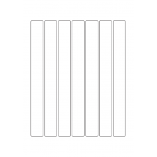40484 - Label Size 23mm x 220mm - 7 label(s) per sheet 40484 - Label Size 23mm x 220mm - 7 label(s) per sheet