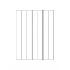 40488 - Label Size 20mm x 210mm - 7 label(s) per sheet 40488 - Label Size 20mm x 210mm - 7 label(s) per sheet