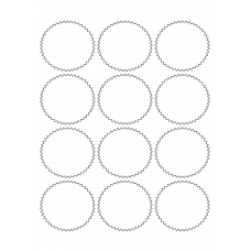40489 - Label Size 65mm x 60mm - 12 label(s) per sheet 40489 - Label Size 65mm x 60mm - 12 label(s) per sheet