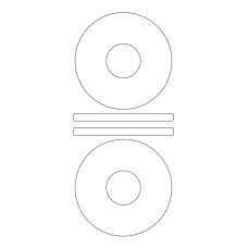 40496 - Label Size 116mm dia - 4 label(s) per sheet 40496 - Label Size 116mm dia - 4 label(s) per sheet