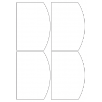 40497 - Label Size 98mm x 140mm - 4 label(s) per sheet 40497 - Label Size 98mm x 140mm - 4 label(s) per sheet