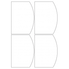 40497 - Label Size 98mm x 140mm - 4 label(s) per sheet 40497 - Label Size 98mm x 140mm - 4 label(s) per sheet