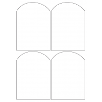 40498 - Label Size 98mm x 140mm - 4 label(s) per sheet 40498 - Label Size 98mm x 140mm - 4 label(s) per sheet