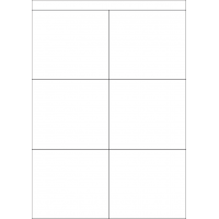 40501 - Label Size 105mm x 94.5mm - 6 label(s) per sheet 40501 - Label Size 105mm x 94.5mm - 6 label(s) per sheet