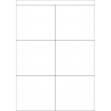 40501 - Label Size 105mm x 94.5mm - 6 label(s) per sheet 40501 - Label Size 105mm x 94.5mm - 6 label(s) per sheet
